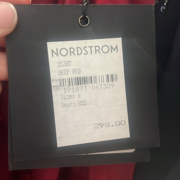 Ieena for Mac Duggal 55387 NWT SATIN ONE SHOULDER MIDI DRESS - Picture 4 of 4